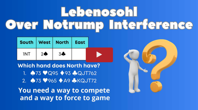 Lebensohl 1NT